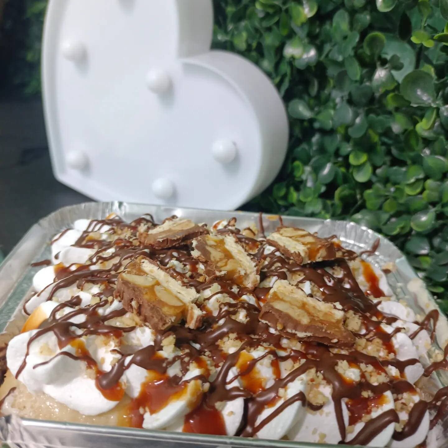 Pastel 3 Leches Snickers