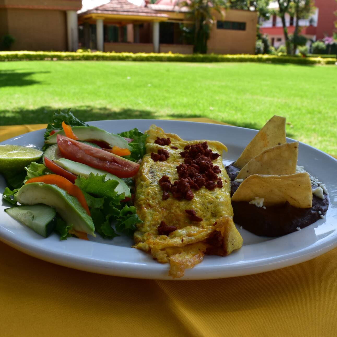 Omelet de Chorizo Vegetariano