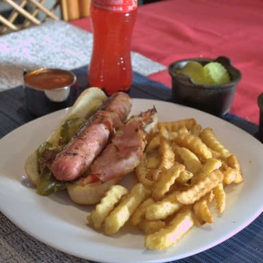 Combo Hotdog, Papas y Refresco