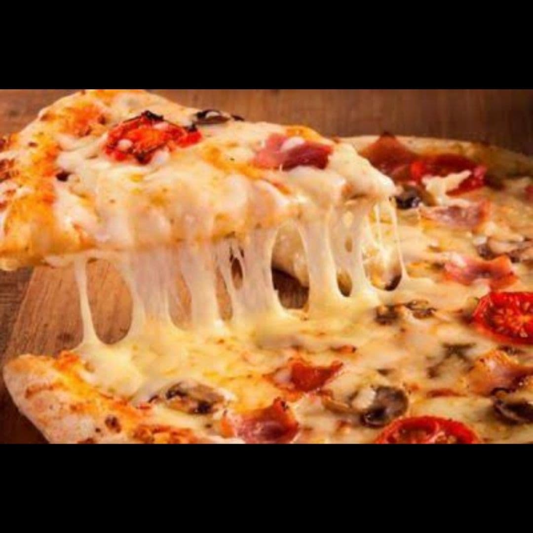 PIZZA GRANDE 2 INGREDIENTES A ESCOGER+ PAN C/QUESO