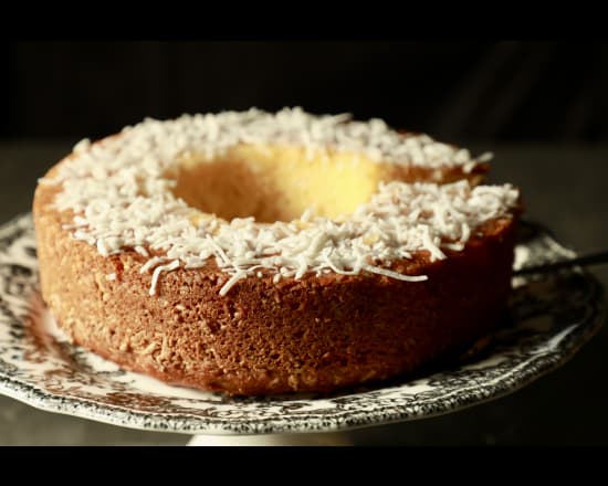 Panque de coco