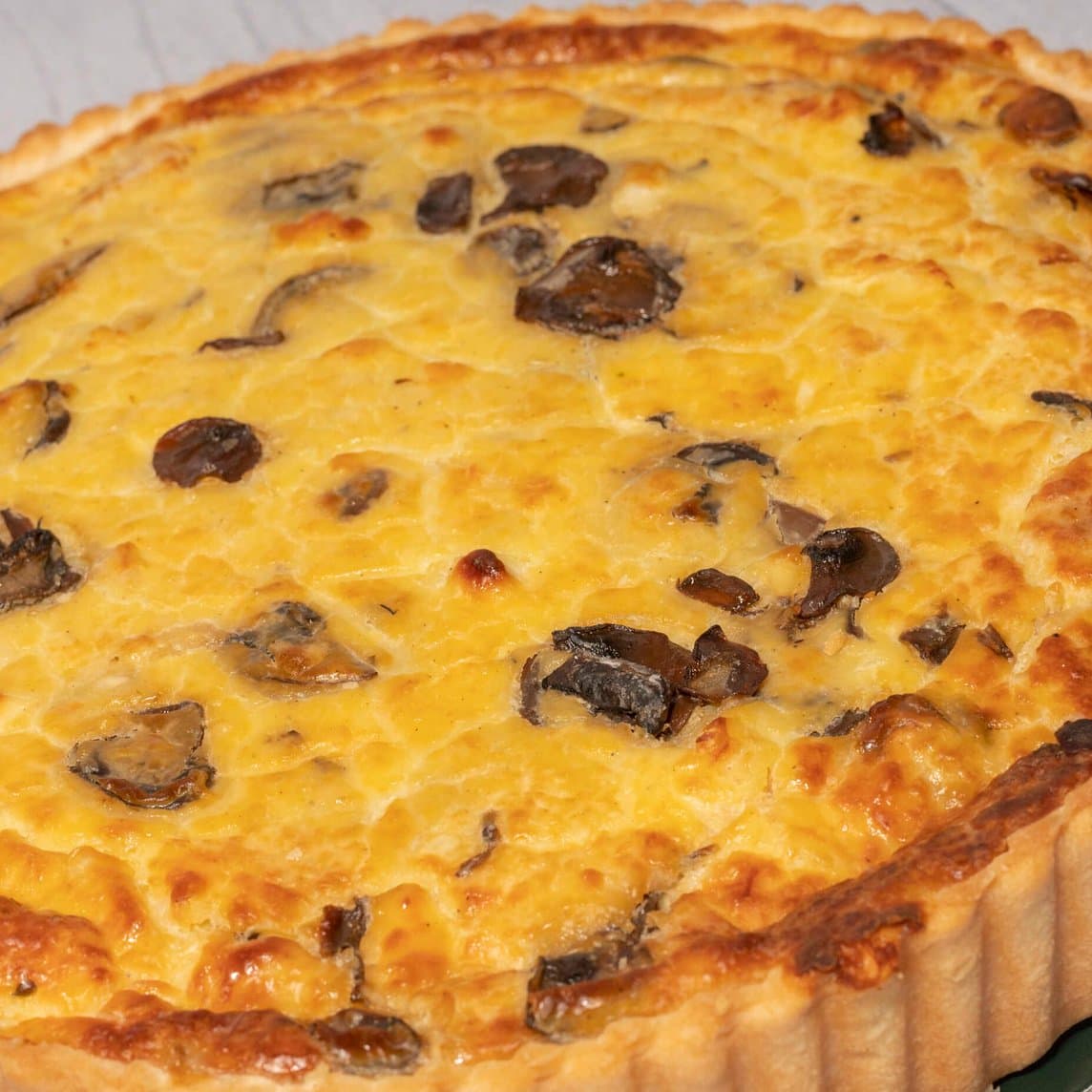 Quiche Pollo con Champiñones (Entero)