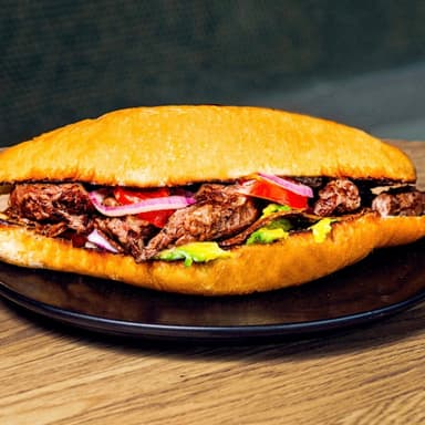 Torta Arrachera