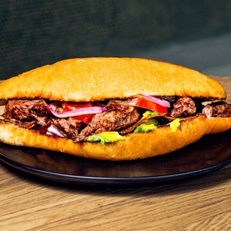 Torta Arrachera