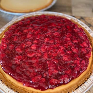 Pay de Queso con Cerezas (6 rebanadas)