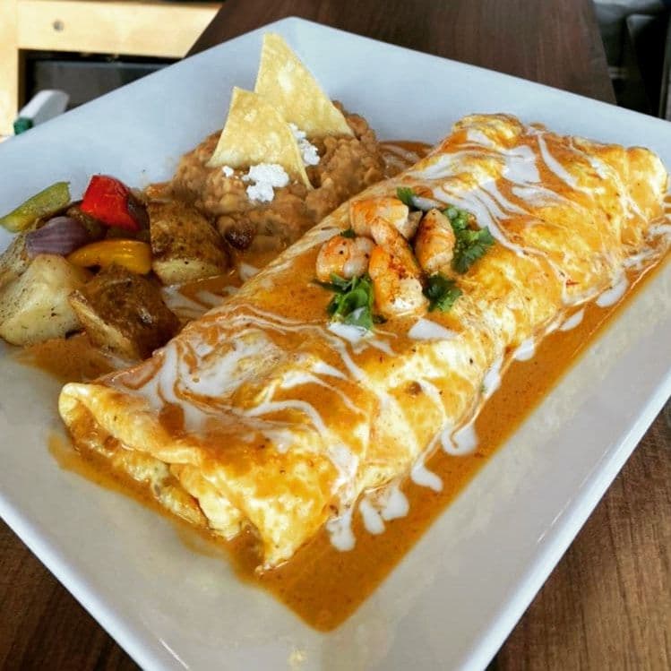 Omelette de Camarón