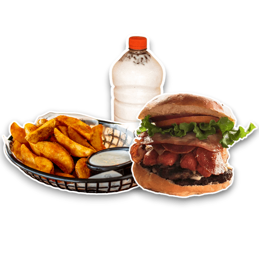 Combo 4: Hamburguesa Premium