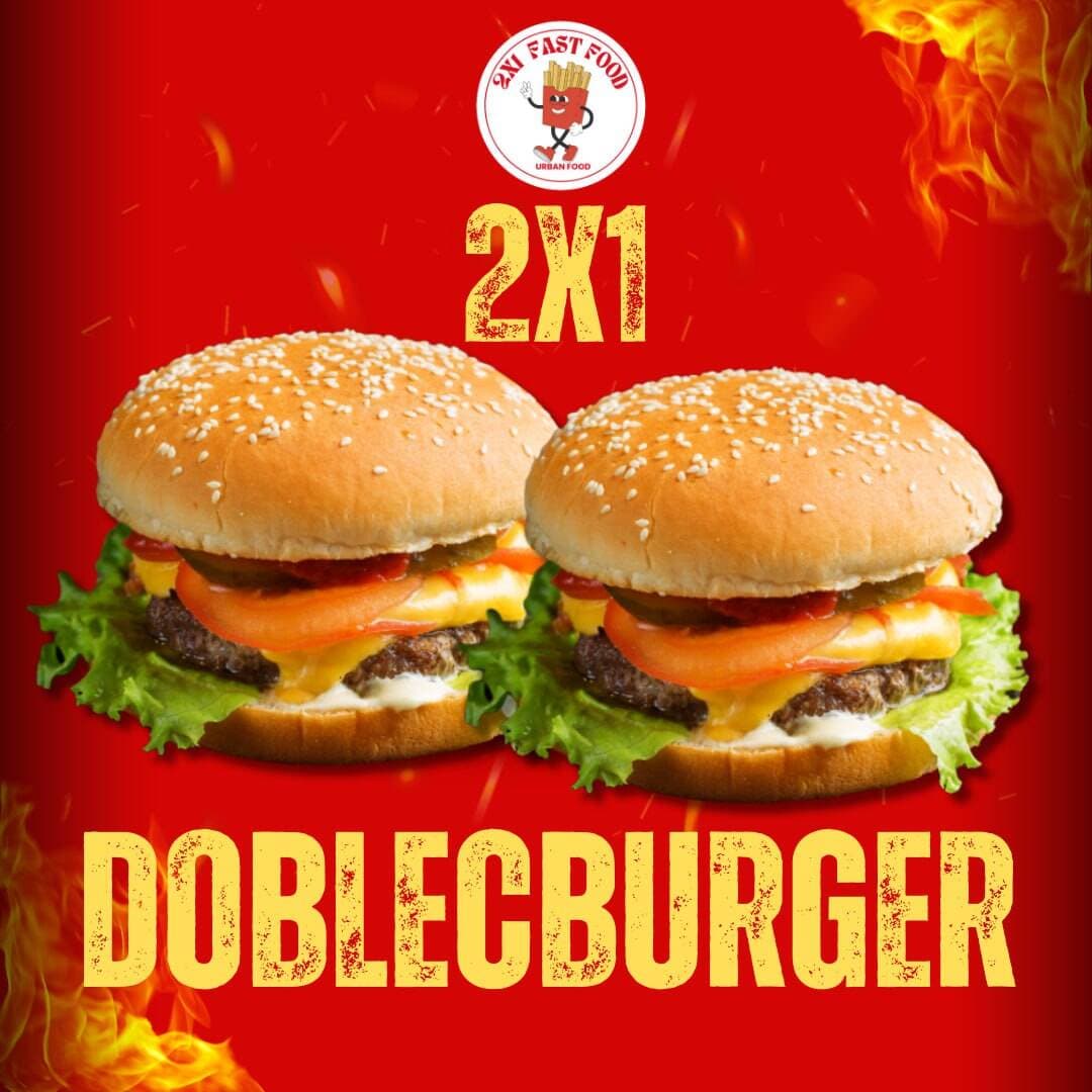 2 X 1 Cheese Burger clasica
