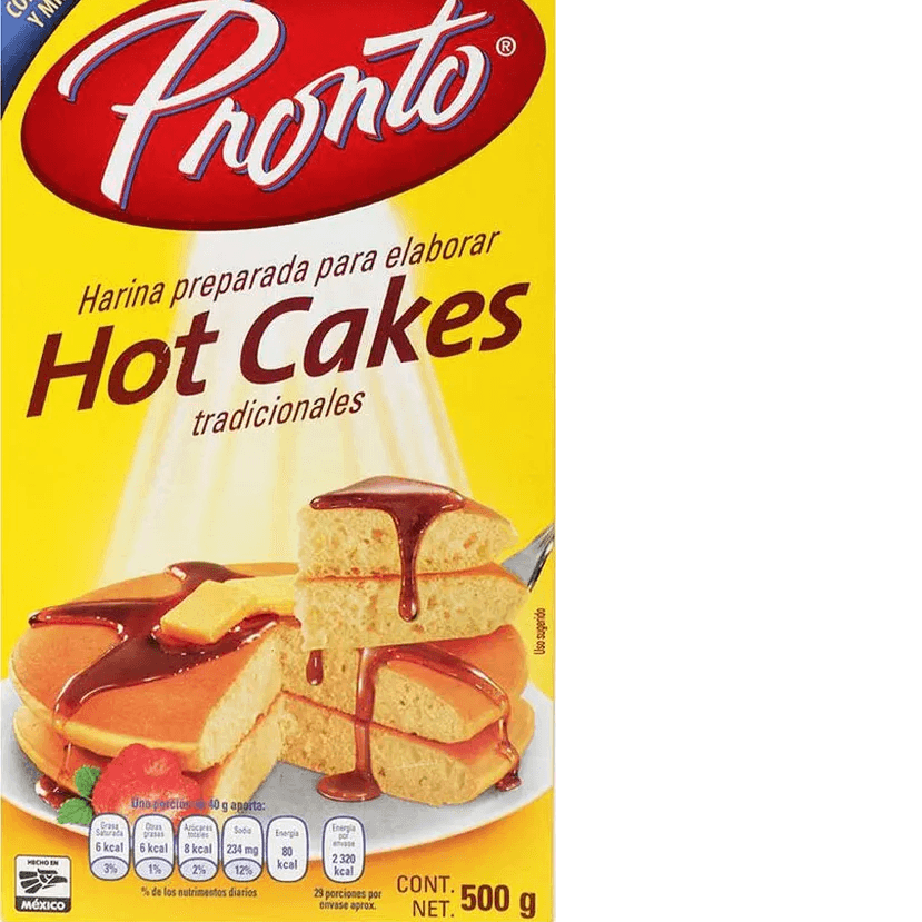 HARINA HOT CAKES PRONTO 500GR