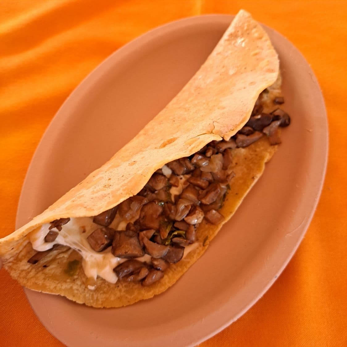 Quesadilla de Champiñones