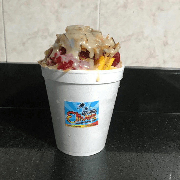 Cholado con Frutas 24 Oz