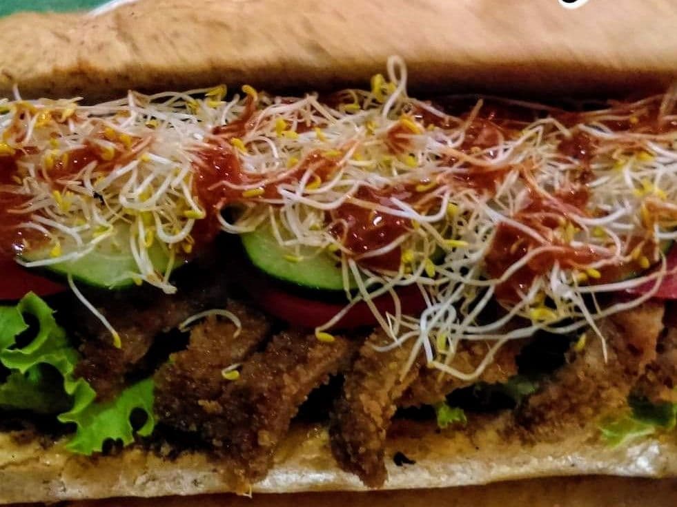Baguette Milanesa de Res