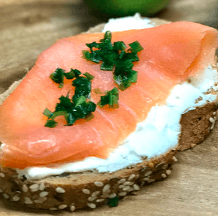 TOSTADA DE SALMÓN