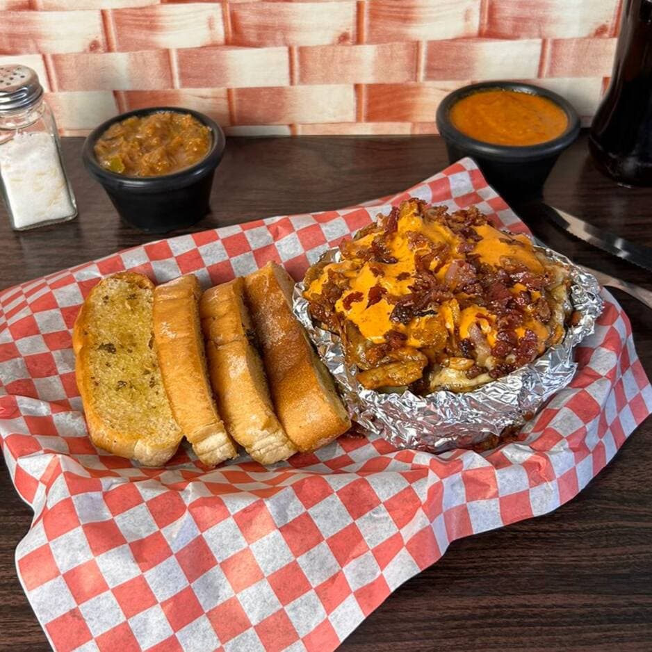 Papa Rellena de Asada