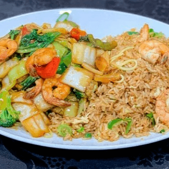 Combinado de Langostinos Menú