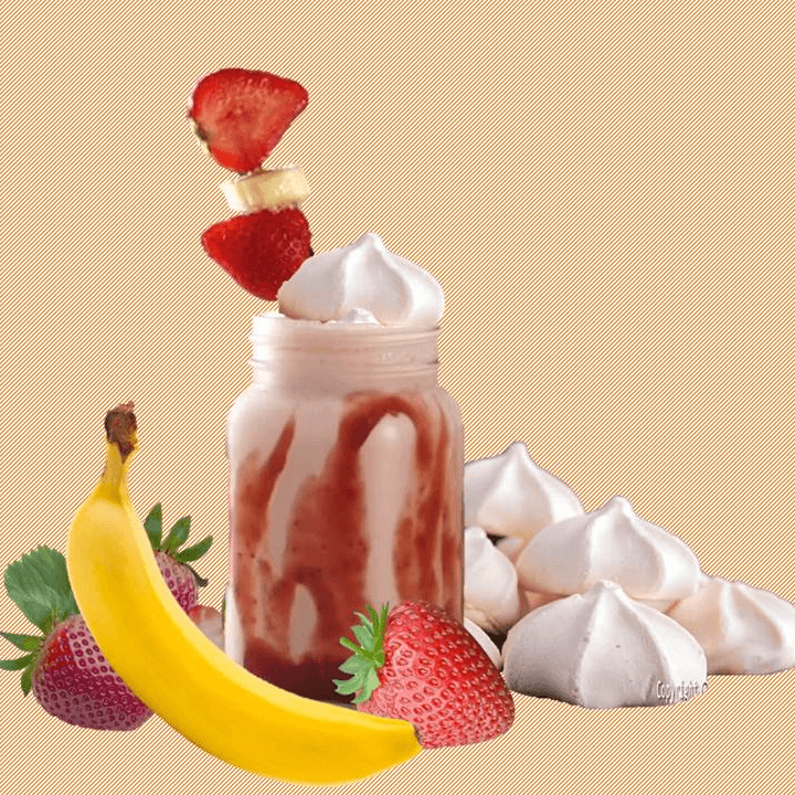 Banano con Fresa