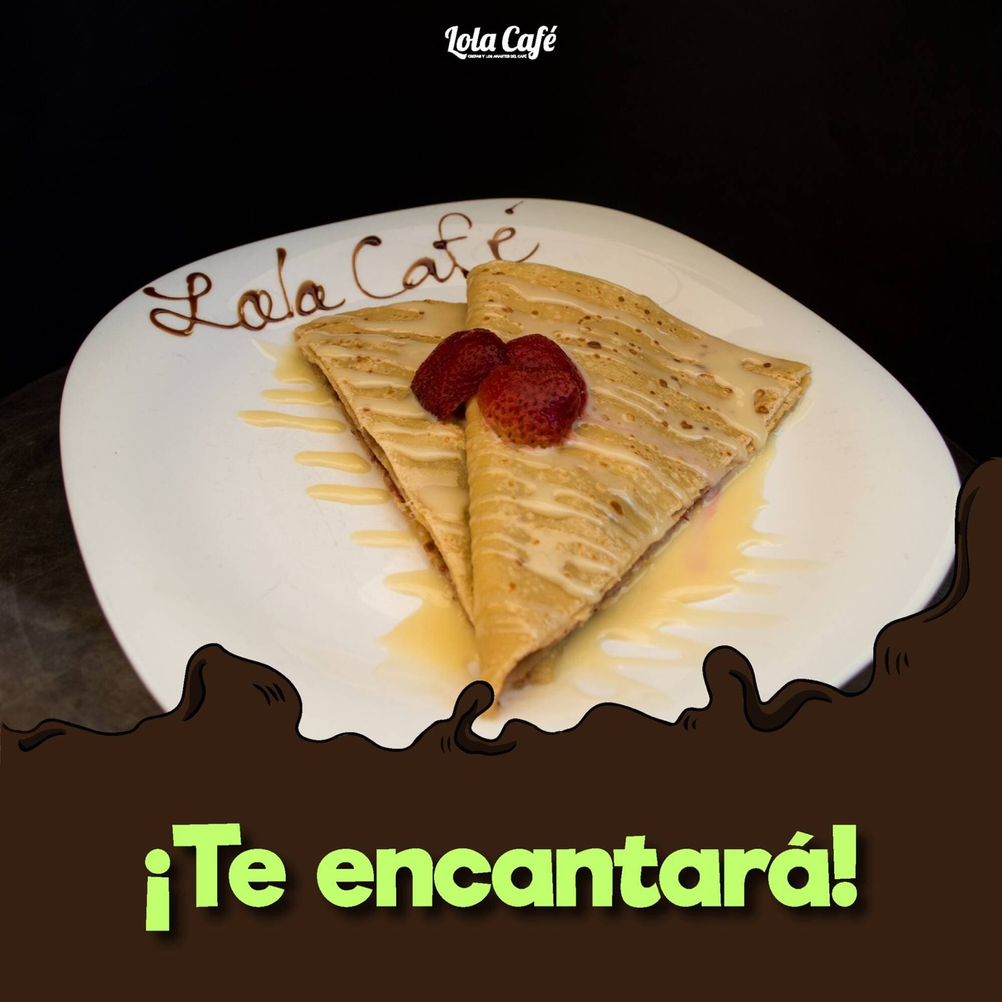 Crepa de Mermelada de Fresa