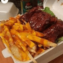 Combo Alitas BBQ y Papas a la Francesa