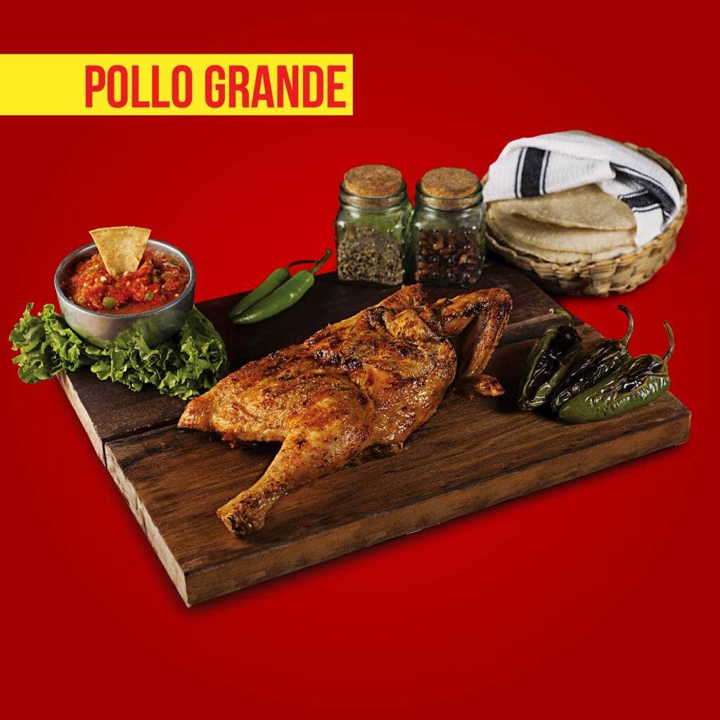 1/2 Pollo Grande Asado