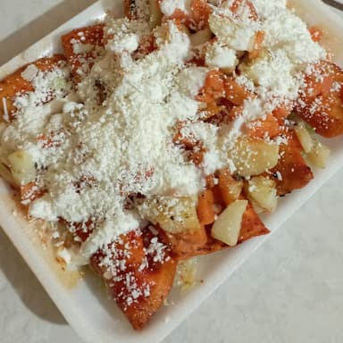 Enchiladas rojas