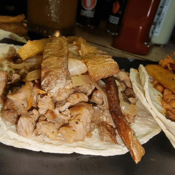 Taco arabe taquera