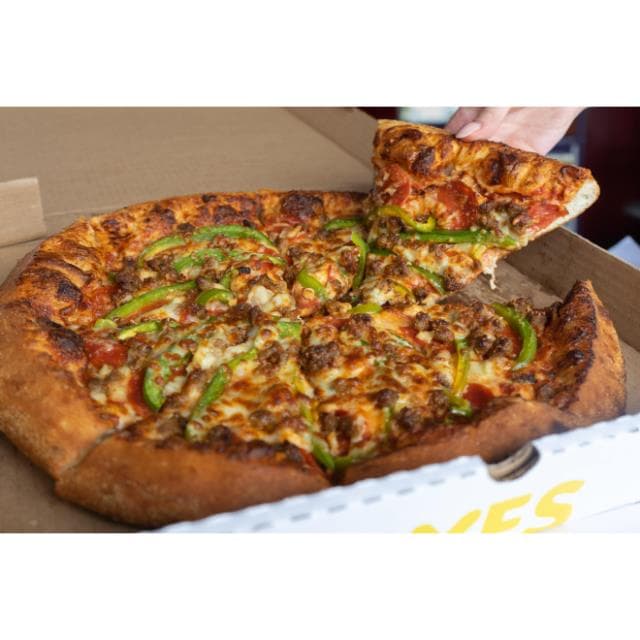 Pizza Mediana con 3 Ing a elegir