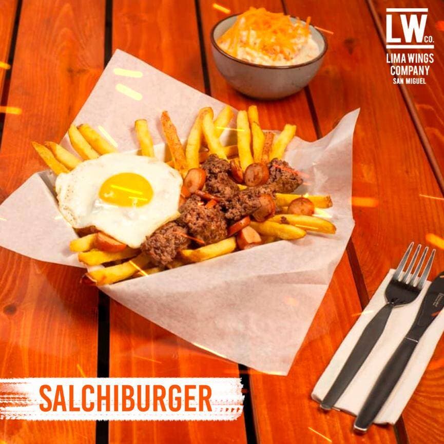 Salchipap Burguer