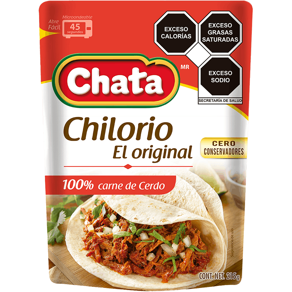 Chata Chilorio de Cerdo Pouch 215 gr