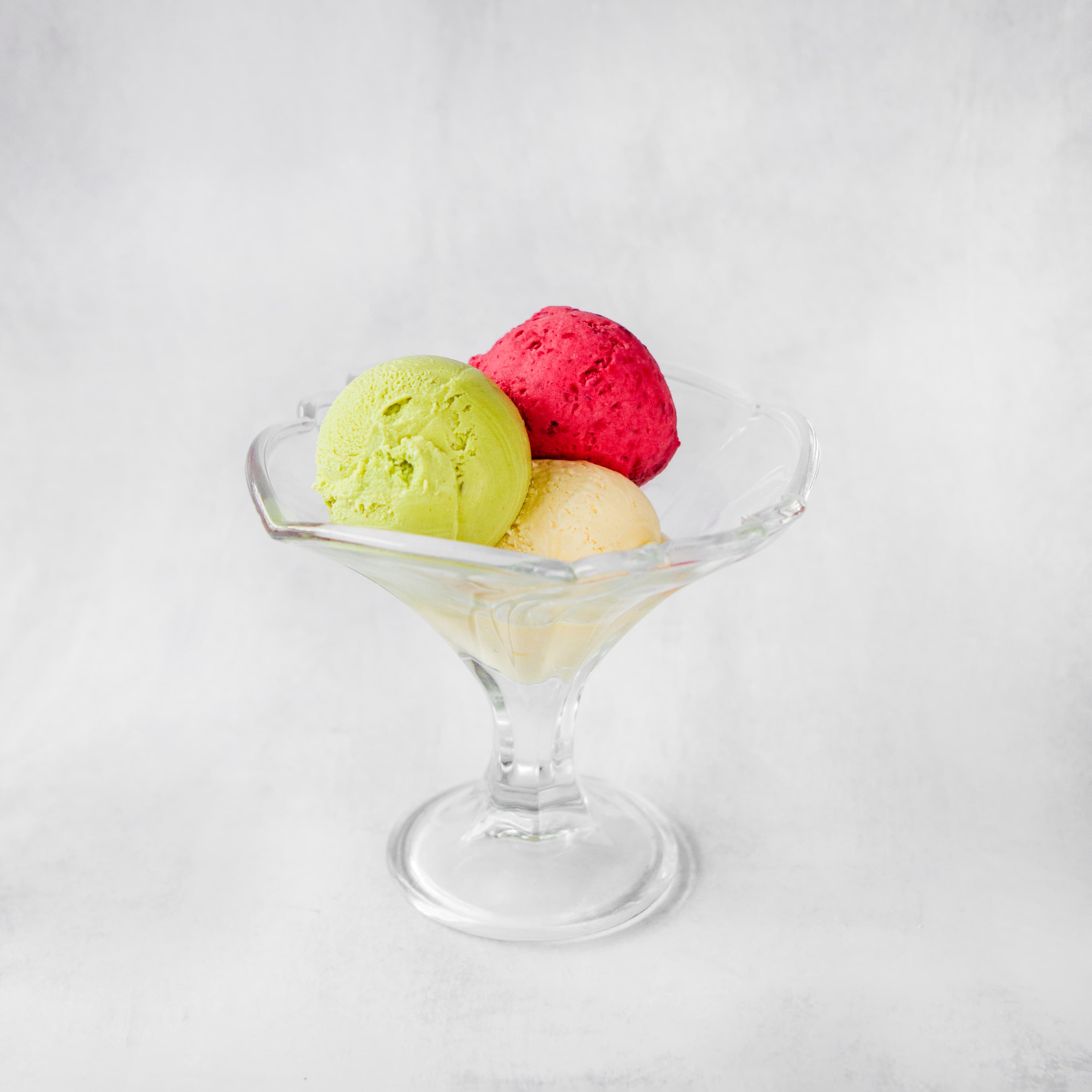 Vaso 3 bolas helado