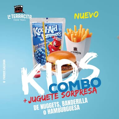 *KIDS Combo, Incluye Juguete Sopresa
