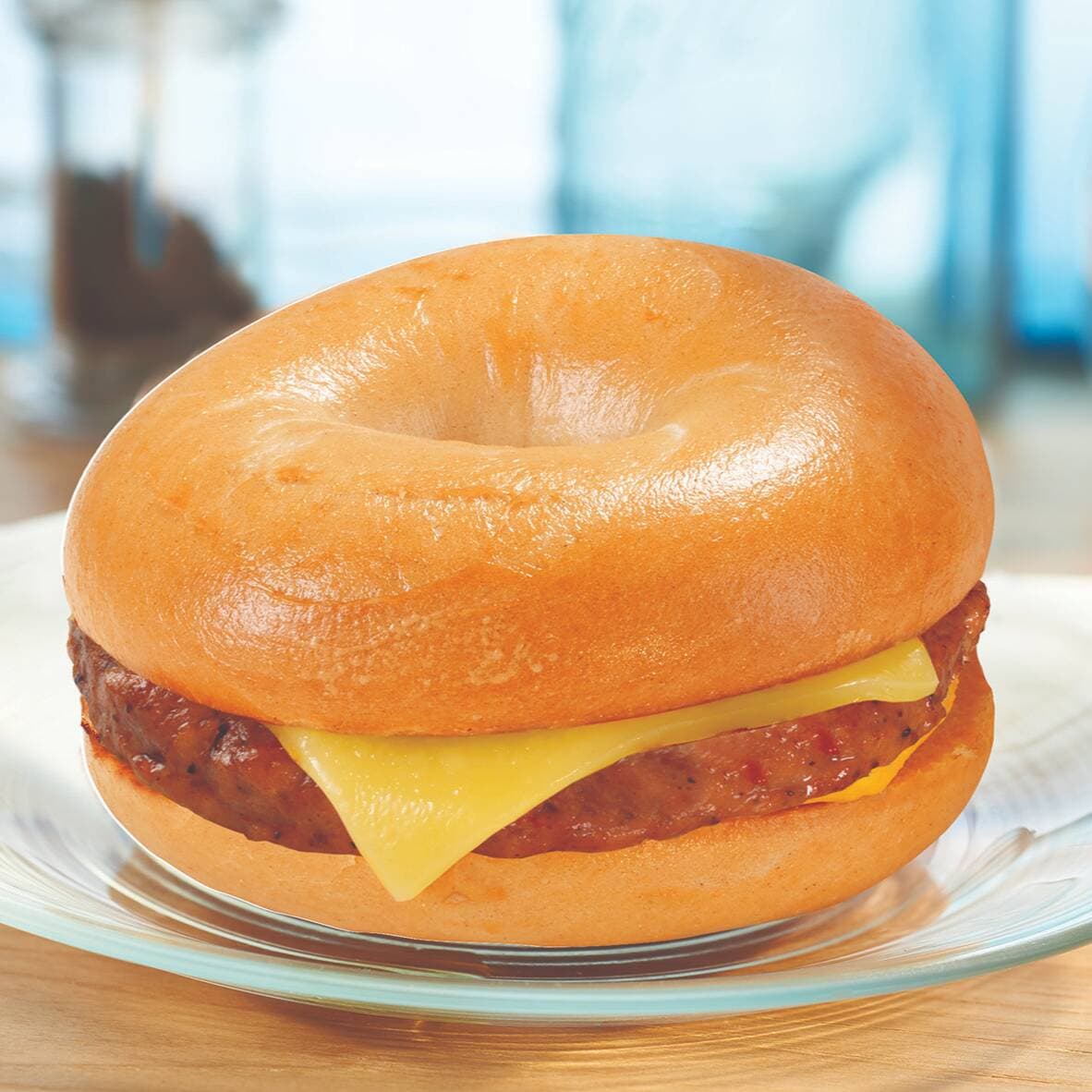 Bagel con Salchicha
