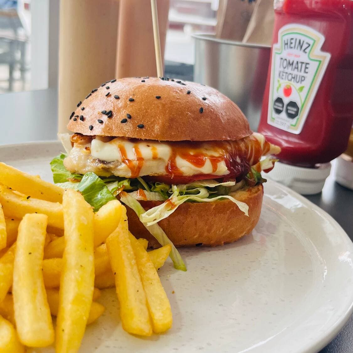 Hamburguesa La del Pollito