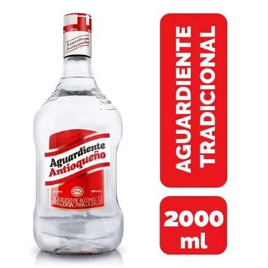 Garrafa Aguardiente Antioqueño Rojo