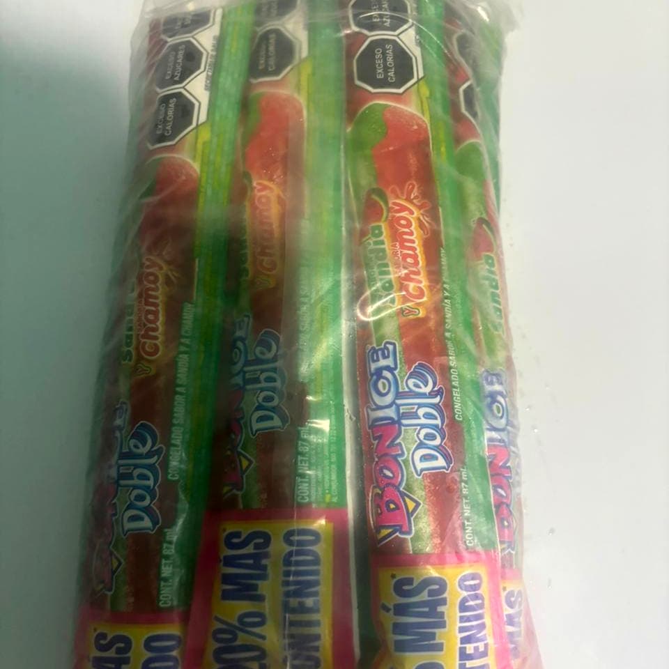 Bon Ice Doble Sabor Sandia Chamoy