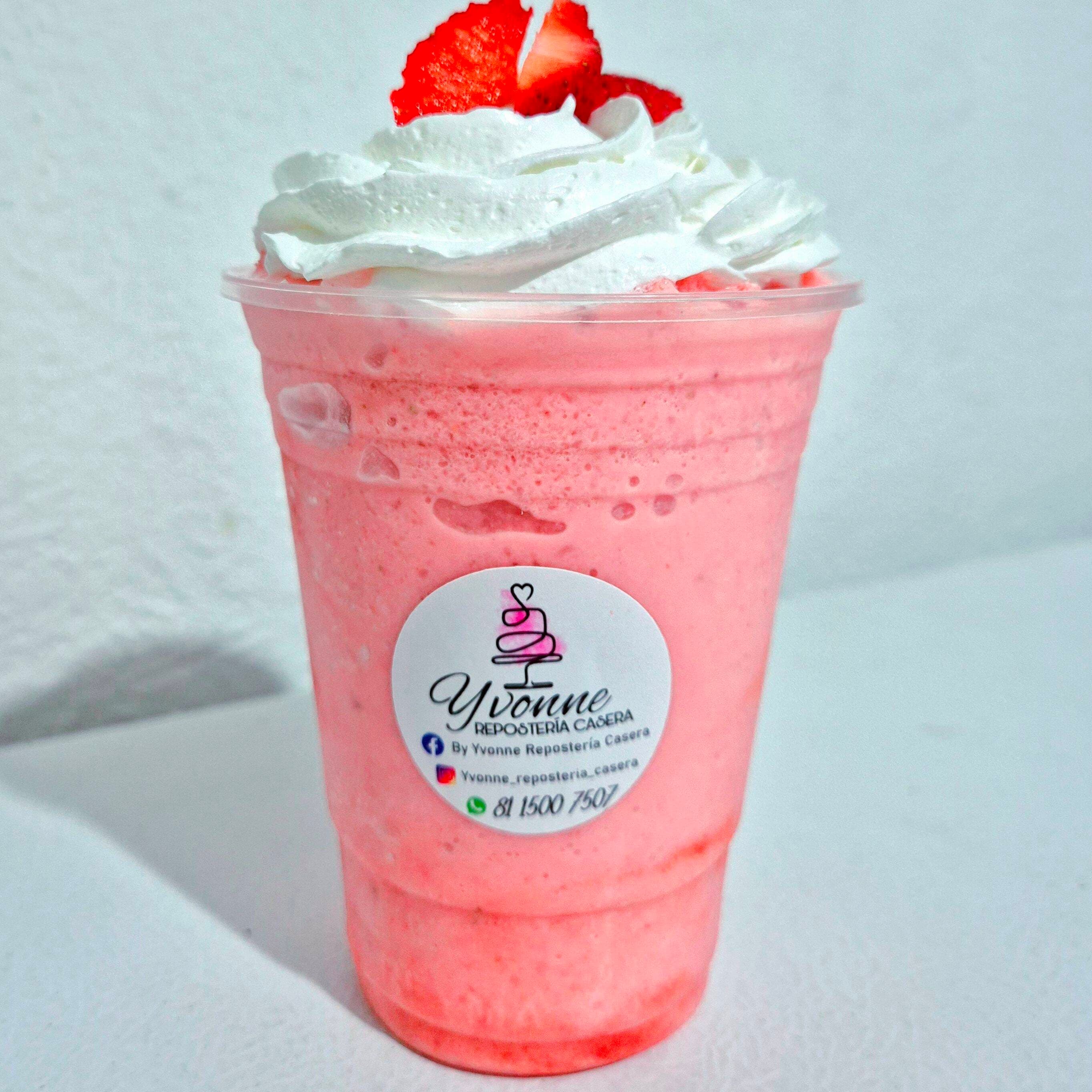 Frappé de Fresa (Base Leche)