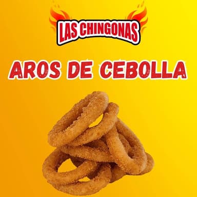 Aros de Cebolla 6 piezas.