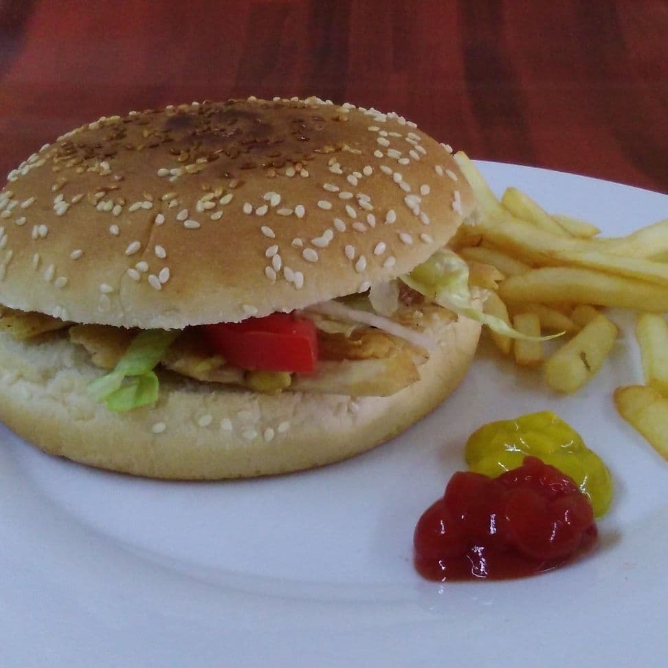 Hamburguesa pollo