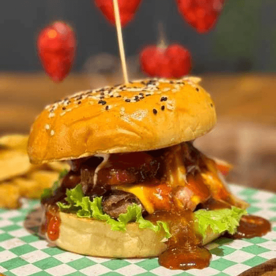HAMBURGUESA BBQ
