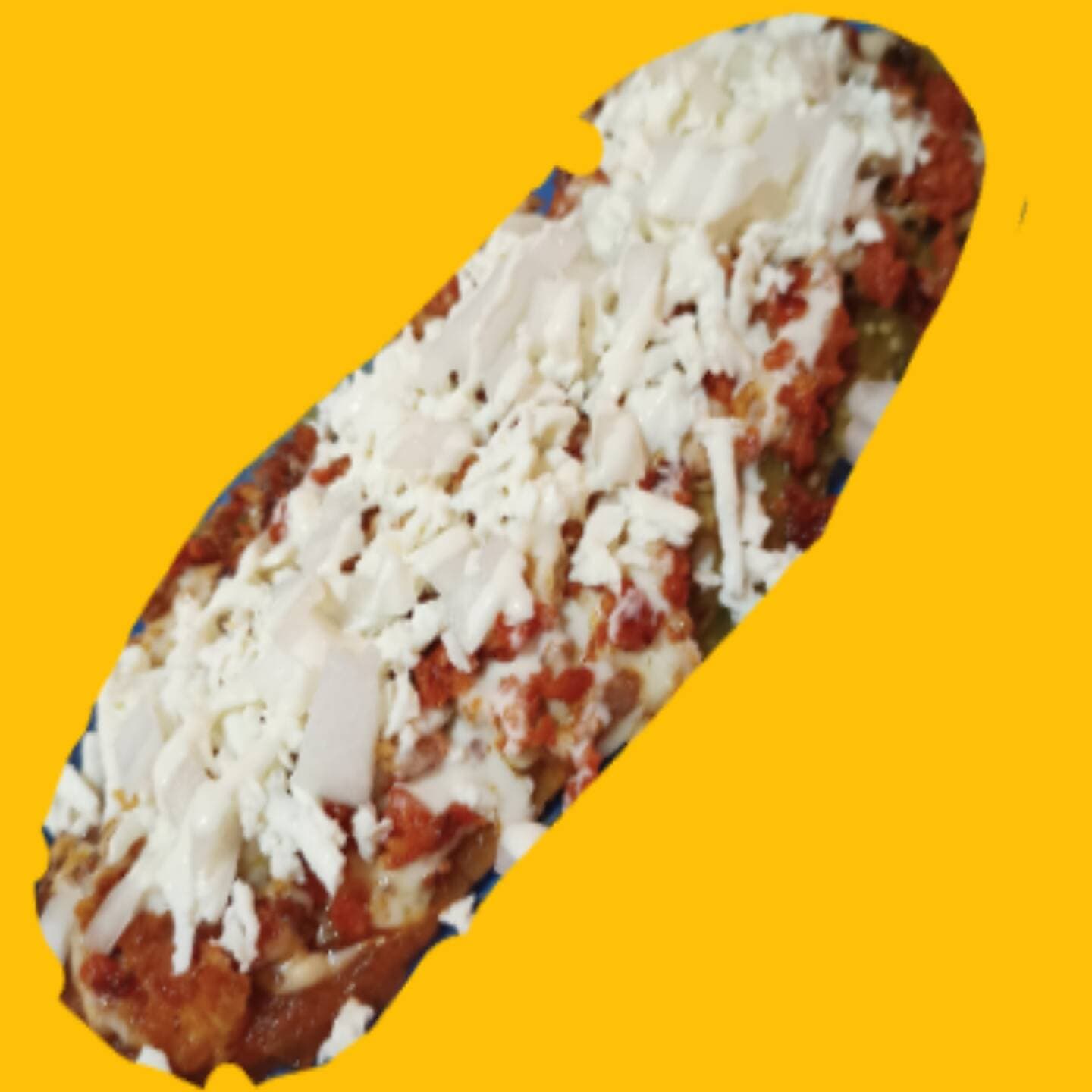 Huarache de Choriqueso