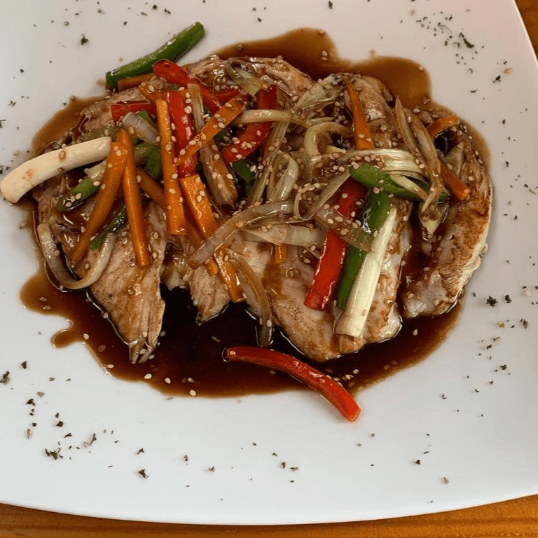 Pechuga Teriyaki