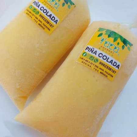 Bolis de Piña Colada