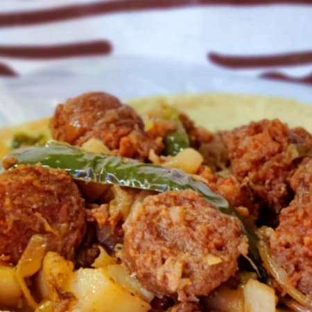 1/2 Kilo de Longaniza con Papas