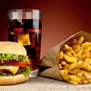 Hamburguesas con papas