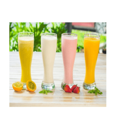 Jugos Naturales en Leche