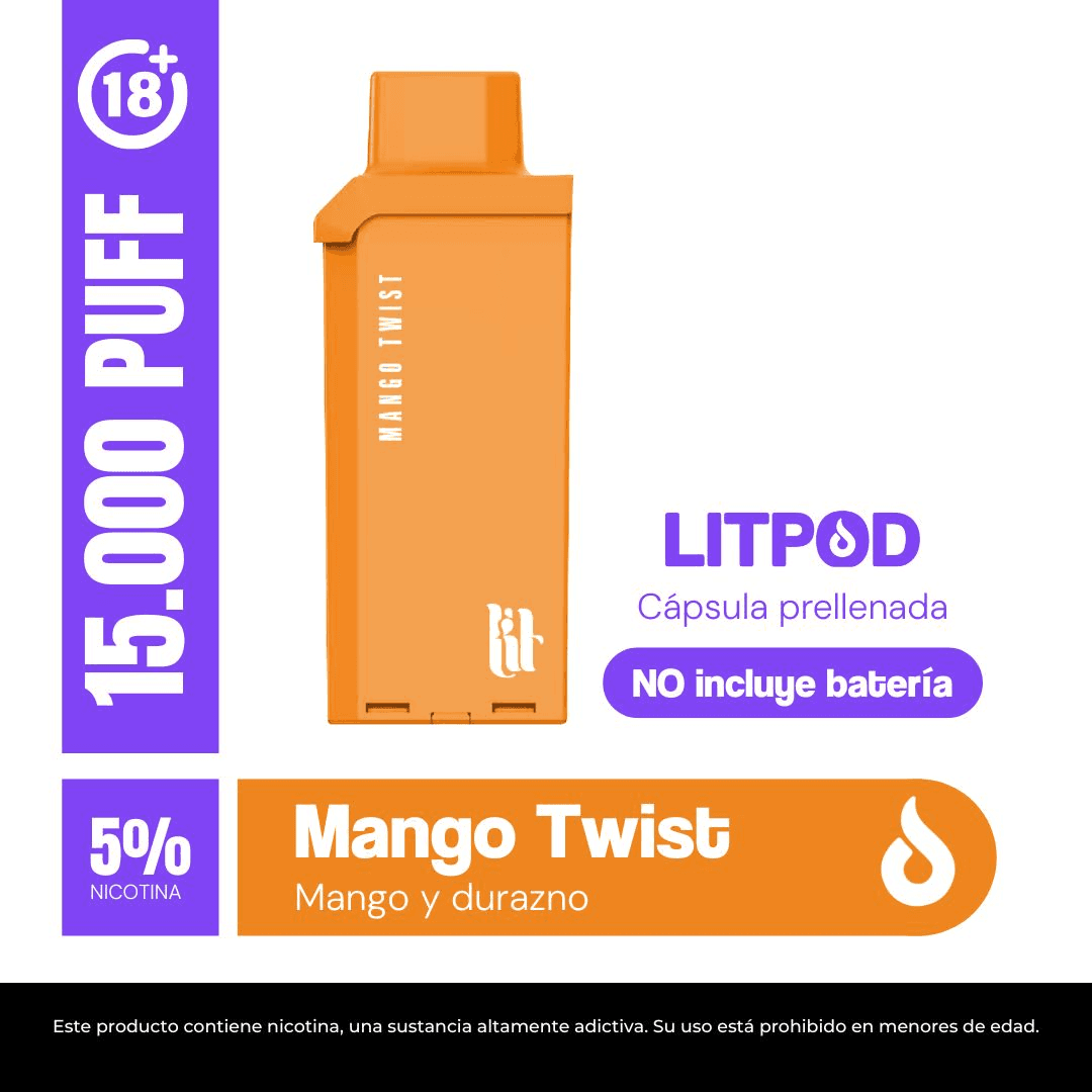 Litpod Capsula: MANGO TWIST 5%