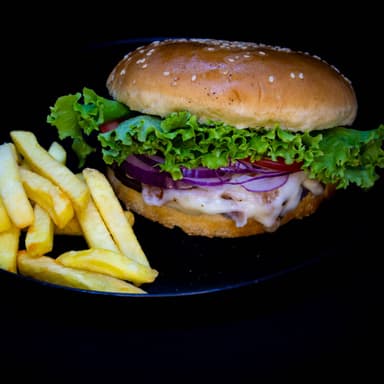 Hamburguesa Clasica + PAPAS