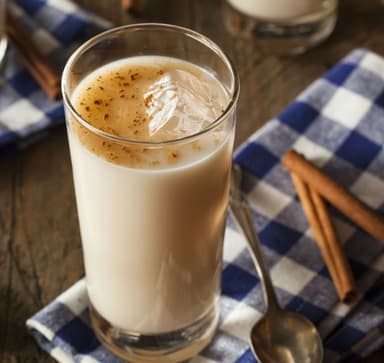 Agua fresca de horchata