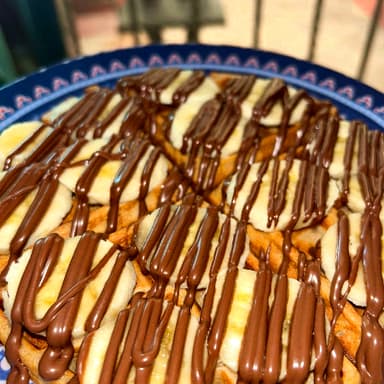 Waffle Platano NUTELLA
