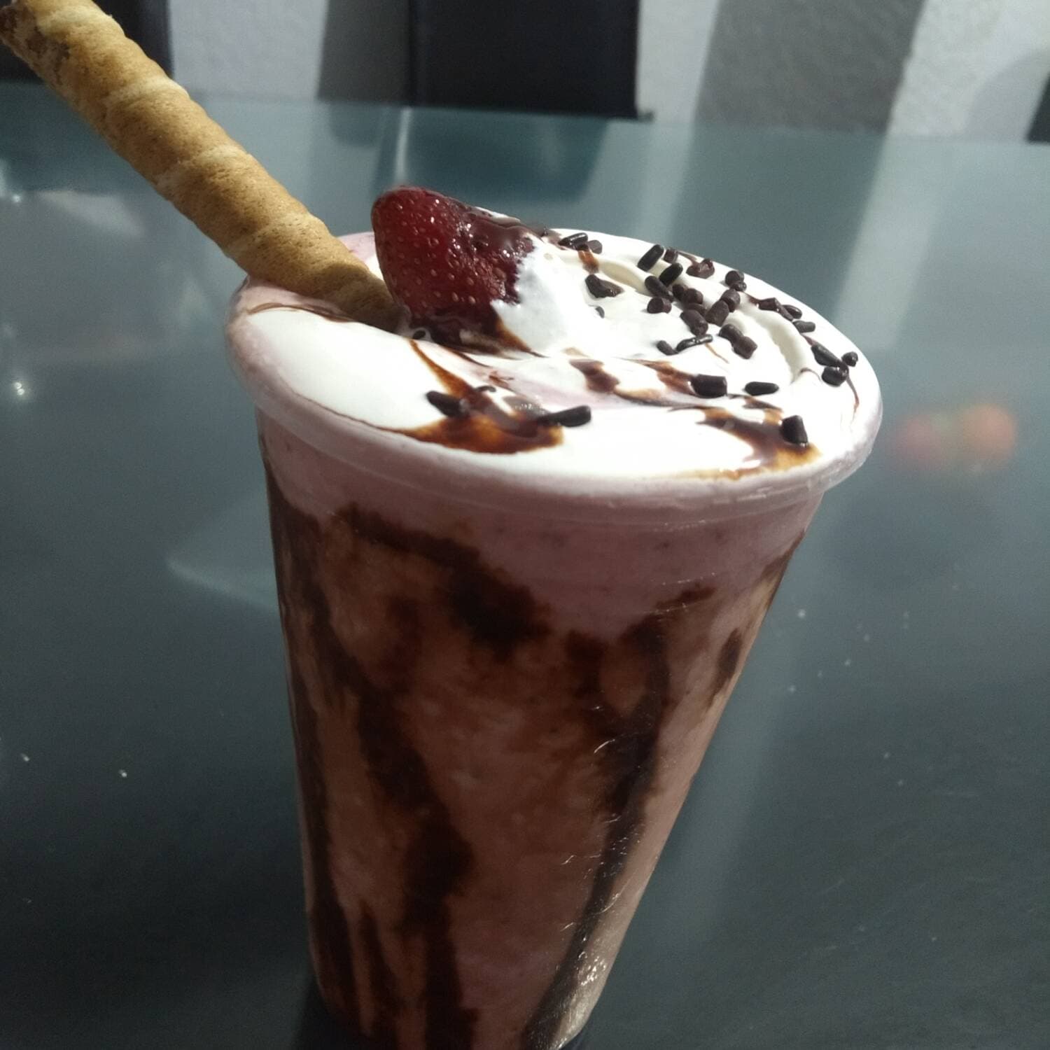 Malteada de Fresa