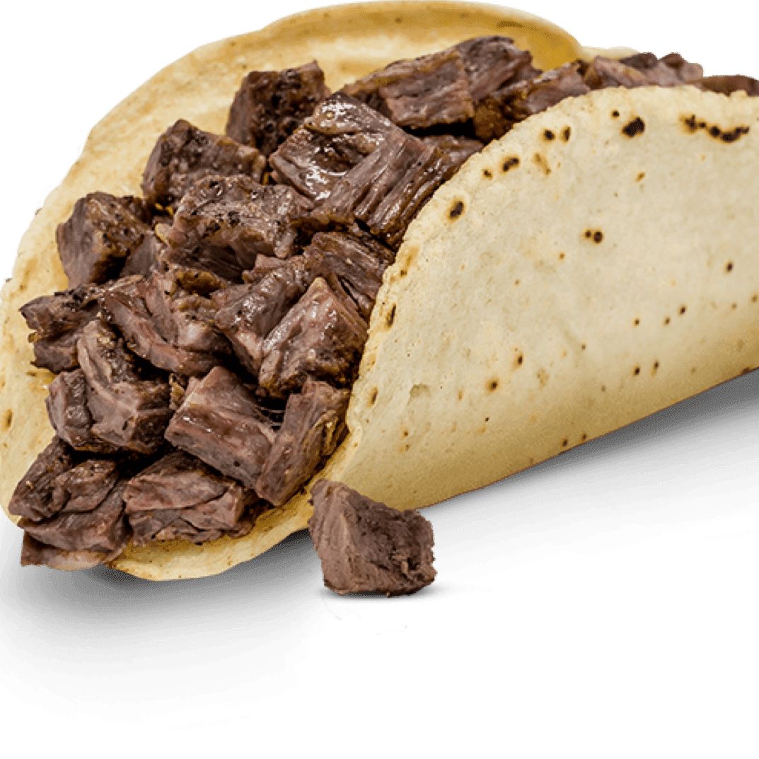 Tacos Sirloin y Frijoles charros